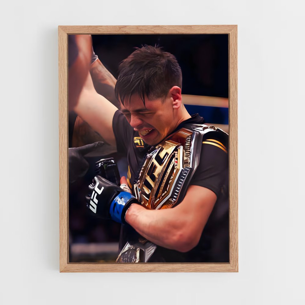 Poster Brandon moreno – affiche MMA (vue 4)